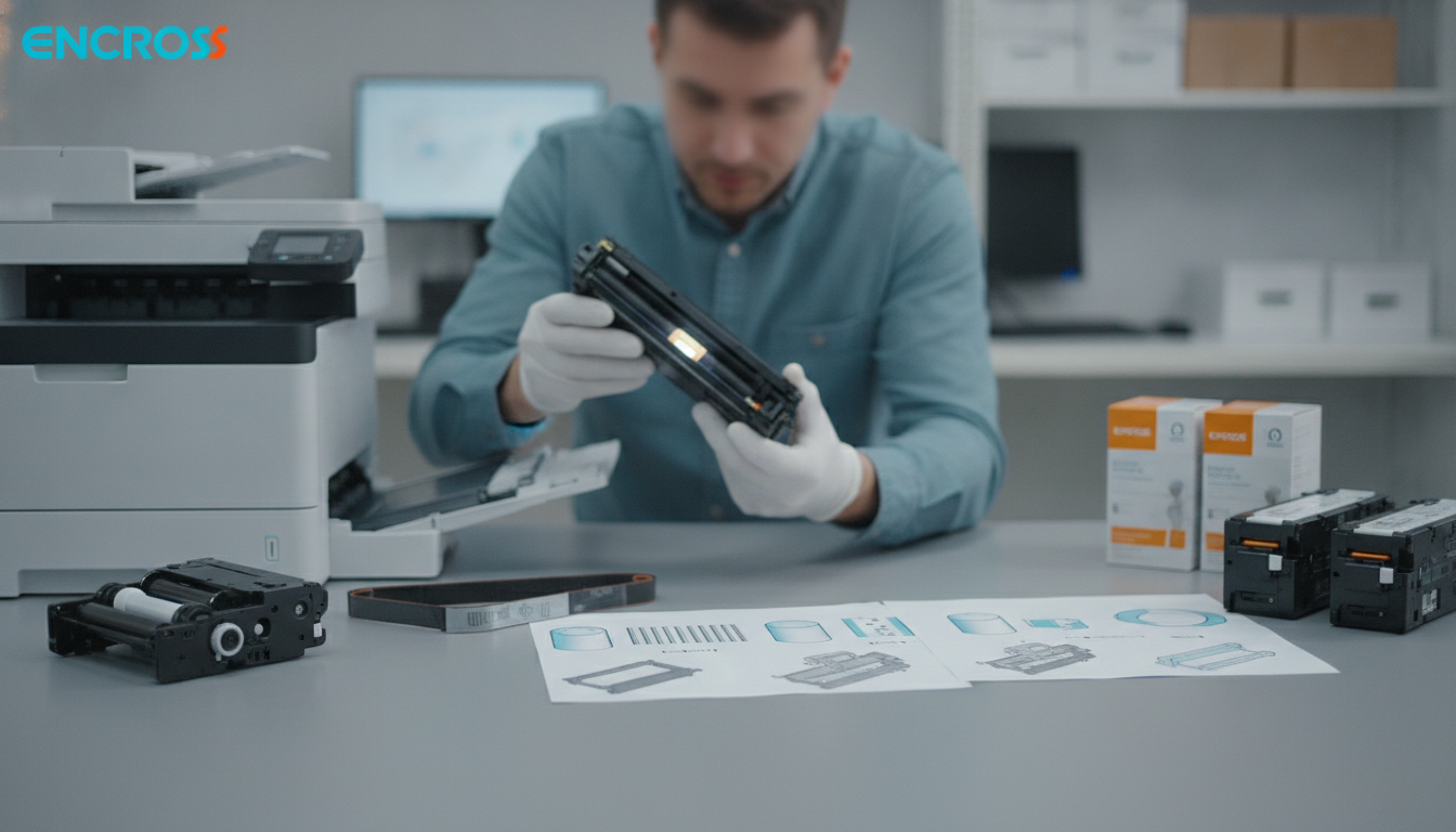 Références toner et pièces associées : diagnostiquer rapidement les défauts d’impression (tambour, unité de fusion, courroie, toner)