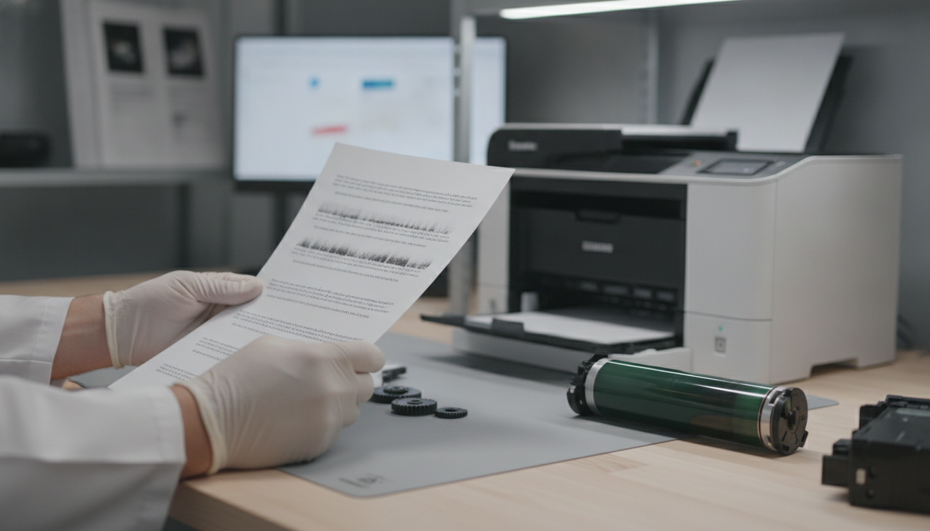 Tutoriel pratique : déceler et diagnostiquer les défauts d’impression liés au tambour dans les imprimantes laser