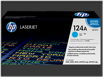 HP Q6001A / 124A cyan