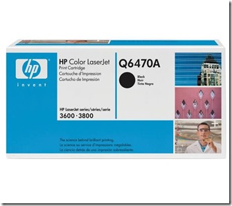 HP Q6470A noire